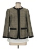Anne Klein 100% Polyester Tweed Ivory Jacket Size 8 - photo 1