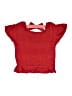 Old Navy 100% Cotton Red Short Sleeve Top Size 8 - photo 1