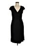 Apt. 9 100% Polyester Solid Black Cocktail Dress Size M - photo 1