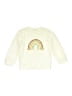 Unbranded 100% Polyester Ivory Sweatshirt Size 5 - photo 1