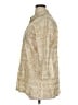 Chico's Design 100% Silk Metallic Gold 3/4 Sleeve Silk Top Size XL (3) - photo 5