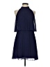 ASOS Solid Blue Cocktail Dress Size 4 - photo 1