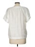 J.Crew 100% Linen Ivory Short Sleeve Blouse Size L - photo 2