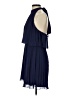 ASOS Solid Blue Cocktail Dress Size 4 - photo 5
