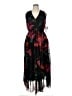 Robbie Bee 100% Polyester Graphic Black Cocktail Dress Size 14 - photo 1