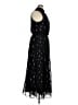 MSK 100% Polyester Hearts Aztec Or Tribal Print Color Block Polka Dots Black Cocktail Dress Size XL - photo 4