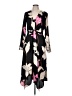 SOFIA 100% Polyester Print Black Casual Dress Size 8 - 10 - photo 1