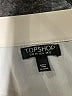 Topshop 100% Polyester Ivory Formal Skirt Size 8 - photo 4