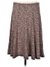 Axcess Animal Print Brown Casual Skirt Size S - photo 2