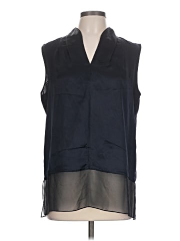 Elie Tahari Sleeveless Silk Top (view 1)