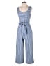 Dex Stripes Blue Jumpsuit Size S - photo 1