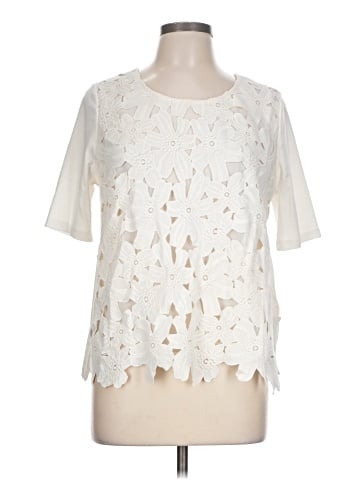 Sunday in Brooklyn Short Sleeve Blouse (view 1)