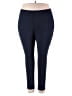 Catherines Solid Blue Active Pants Size 3X - photo 1