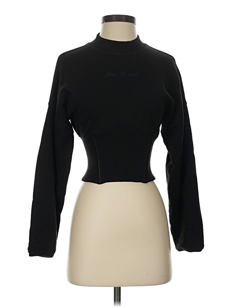 Pre-owned Fleur Du Mal Turtleneck Sweater In Black