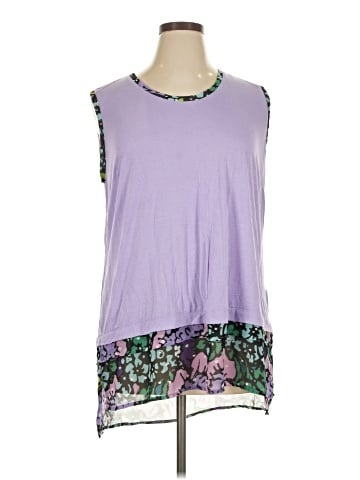 Melissa McCarthy Seven7 Sleeveless Top (view 1)