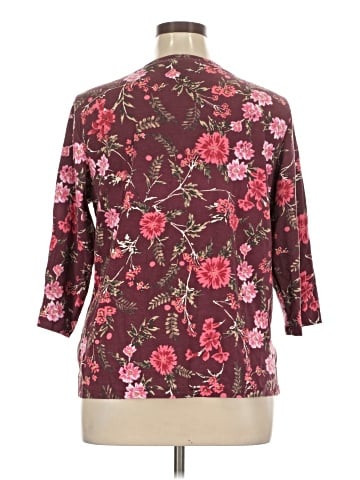 Karen Scott 3/4 Sleeve Blouse (view 2)