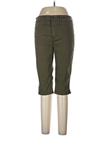 Madewell The '90s Capri Pant in Garment-Dyed Sateen (view 1)