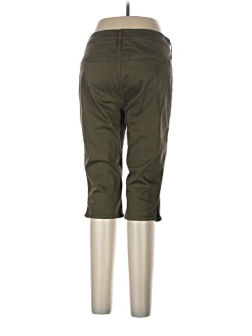 Madewell The '90s Capri Pant in Garment-Dyed Sateen (view 2)
