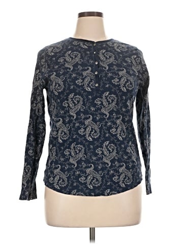 Chaps Long Sleeve Top (view 1)