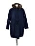 Topshop 100% Acrylic Blue Coat Size 6 - photo 1