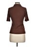 SPANX Brown Short Sleeve Polo Size M - photo 2