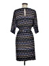 Jessica Simpson Print Blue Casual Dress Size M - photo 2