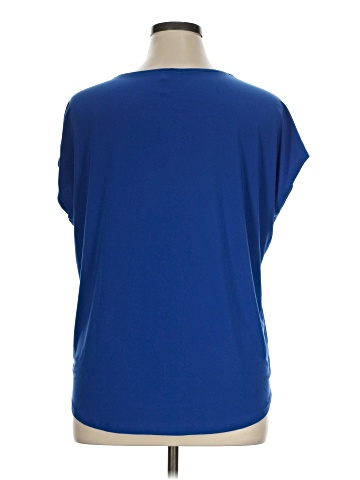 Jones New York Signature Short Sleeve Blouse (view 2)