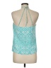 Amanda Uprichard Teal Sleeveless Blouse Size 6 (estimated) - photo 2