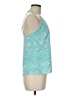 Amanda Uprichard Teal Sleeveless Blouse Size 6 (estimated) - photo 4