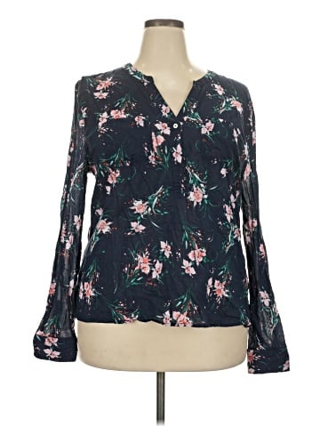 Carve Designs Long Sleeve Blouse (view 1)