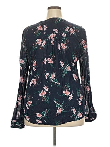 Carve Designs Long Sleeve Blouse (view 2)