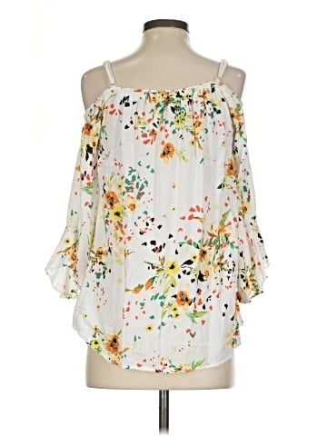Melissa Paige 3/4 Sleeve Blouse (view 2)