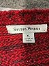 Studio Works 100% Acrylic Tweed Red Pullover Sweater Size XL - photo 7