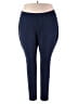 Catherines Solid Blue Active Pants Size 3X - photo 1