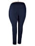 Catherines Solid Blue Active Pants Size 3X - photo 2