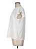 Calvin Klein White Short Sleeve Blouse Size L - photo 5