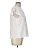 Calvin Klein White Short Sleeve Blouse Size L - photo 4