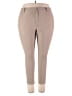 d.jeans Solid Tan Khakis Size 22 - photo 1