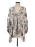 AndTheWhy Gray 3/4 Sleeve Blouse Size S - photo 1
