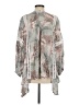 AndTheWhy Gray 3/4 Sleeve Blouse Size S - photo 2