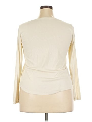 a.n.a. A New Approach Long Sleeve Henley (view 2)