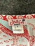 chach 100% Rayon Red Kimono Size S - photo 7