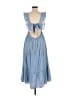 TCEC Blue Casual Dress Size M - photo 2