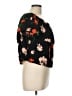 Topshop Black Short Sleeve Blouse Size 10 - photo 4