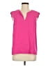 41Hawthorn 100% Polyester Pink Sleeveless Blouse Size M - photo 1