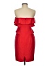 Black Halo Red Cocktail Dress Size 8 - photo 2