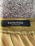 Solemio 100% Polyester Solid Green Casual Skirt Size S - photo 4