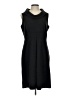 Spense Solid Black Cocktail Dress Size 12 - photo 1
