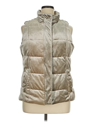 Lands' End Faux Fur Vest (view 1)