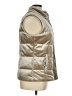Lands' End 100% Polyester Gold Faux Fur Vest Size 14 - 16 - photo 4